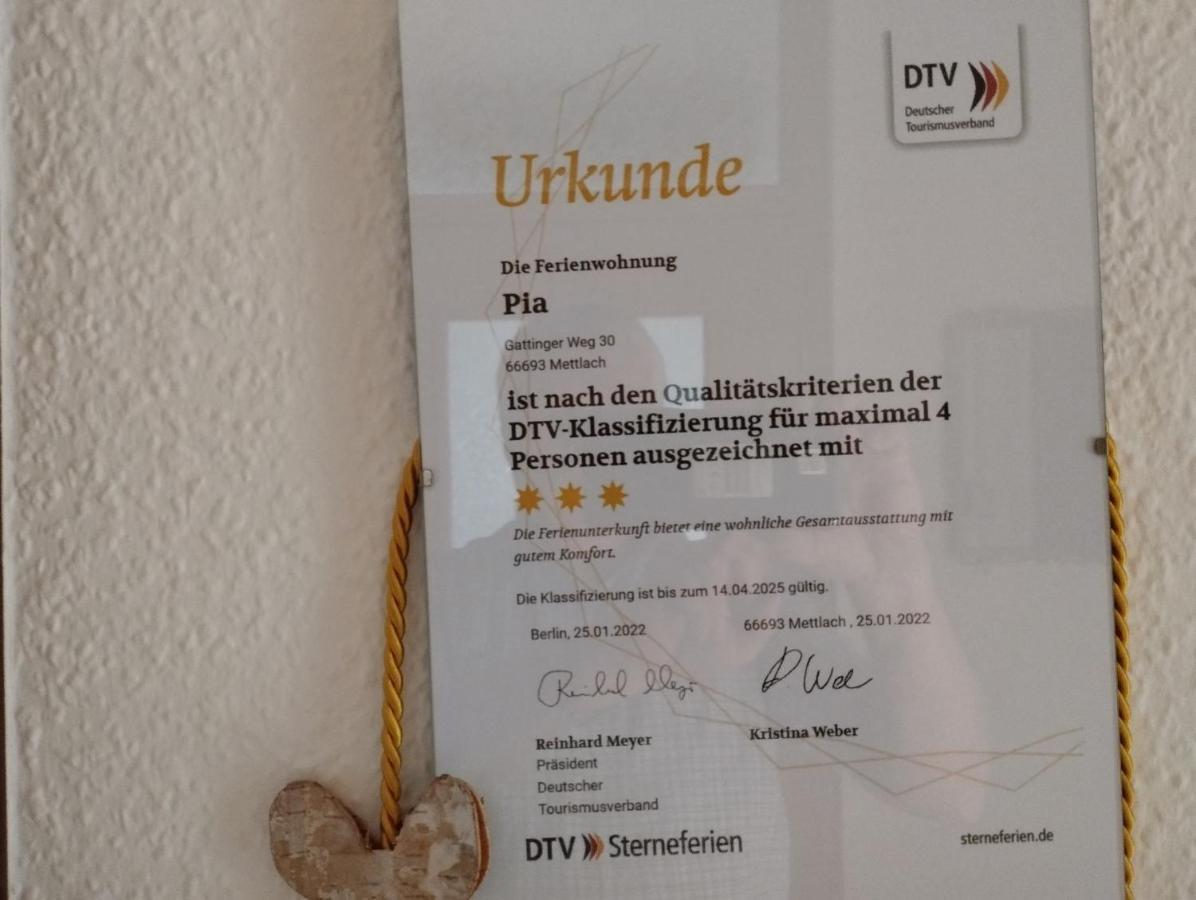 Ferienwohnung Pia Метлах Екстериор снимка